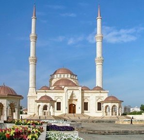 Mosque-with-two-pilers