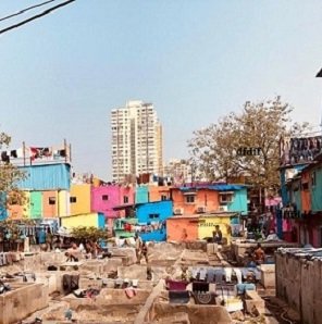 Slum-huts