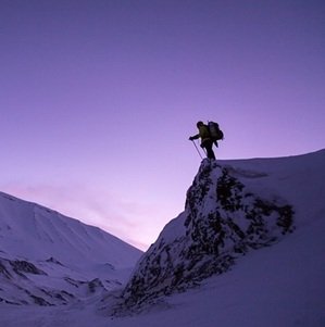 Man-skiing