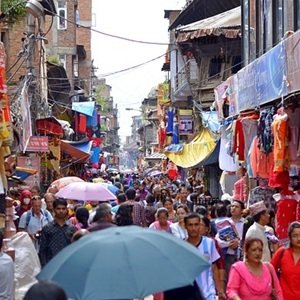 Nepal-market-view