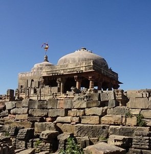 old-temple-black-stone